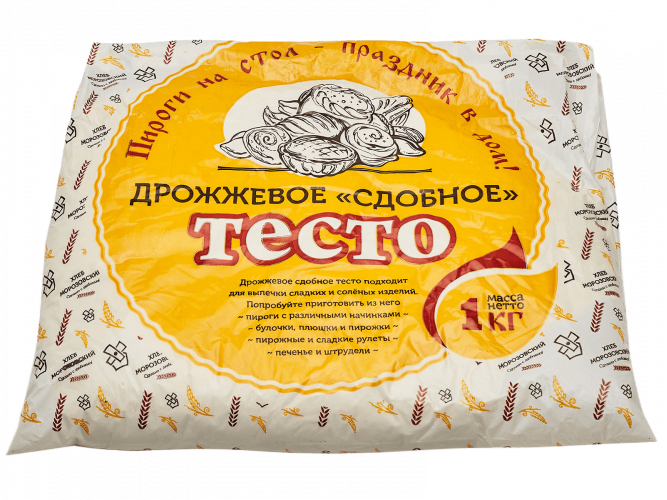 Тесто дрожжевое "Сдобное" 1 кг